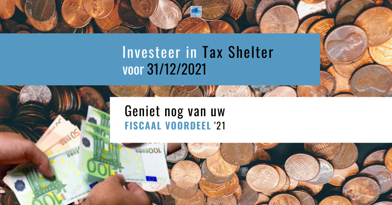 45% fiscaal voordeel voor 31/12/2021 met Taxshelter start-up