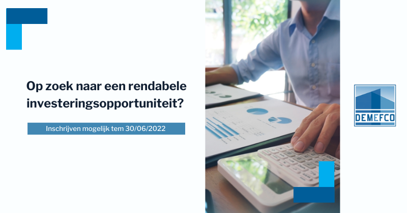 Op zoek naar een rendabele investeringsopportuniteit? Op zoek naar een rendabele investeringsopportuniteit?